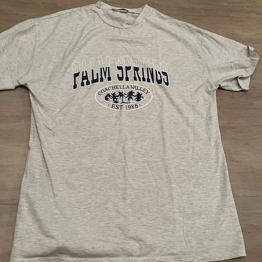 palm springs oversized t-shirt